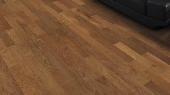 Classico-lankku - Savustettu tammi Trend harjattu nL+