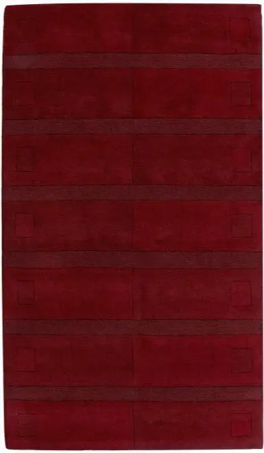 C. Olesen-matot - Agra - Punainen - LOPPUERÄ 140x200 cm.