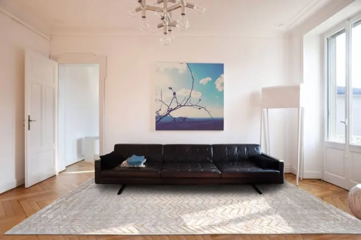 Mad Men - Jaakobin portaat, Central Yellow - REST 140X200 CM