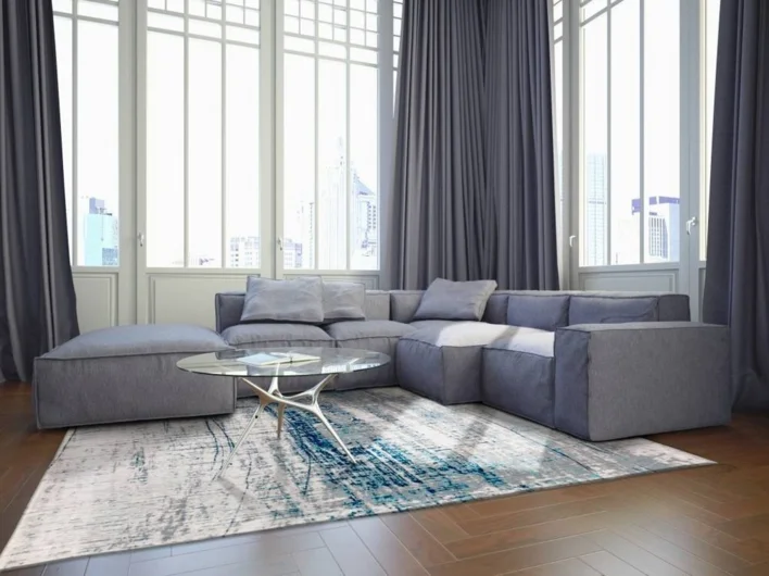 Mad Men - Griff, Bronx Azurite - REST 140X200 CM