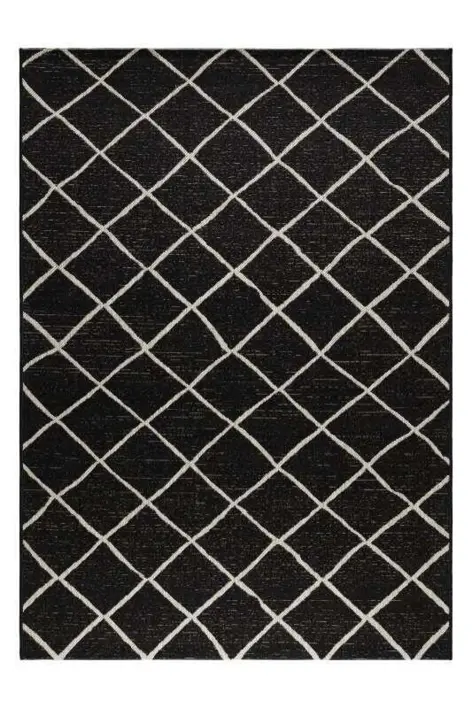 Devos, Floorlux Musta/Hopea - REST 160x230 cm.