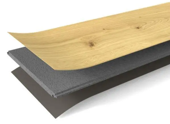 Parador Modular One, Hydron - Eg Pure helmenharmaa puukuviopinta, lankku