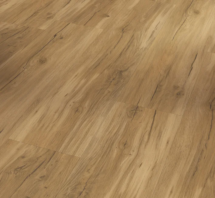 Parador Vinyl Classic 2025 Plank - Tammi Memory natur, harjattu rakenne