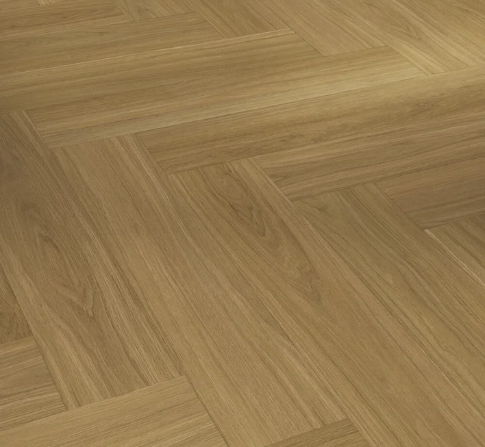 Parador Vinyl Trendtime 3 Kalanruoto - Tammi Oxford karamelliruskea, silkkimaton rakenne