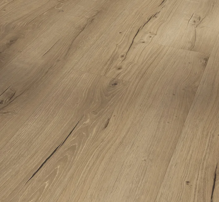 Parador vinyl Trendtime 8 - Tammi Cambridge luonnollinen rakenne, Leveä lankku