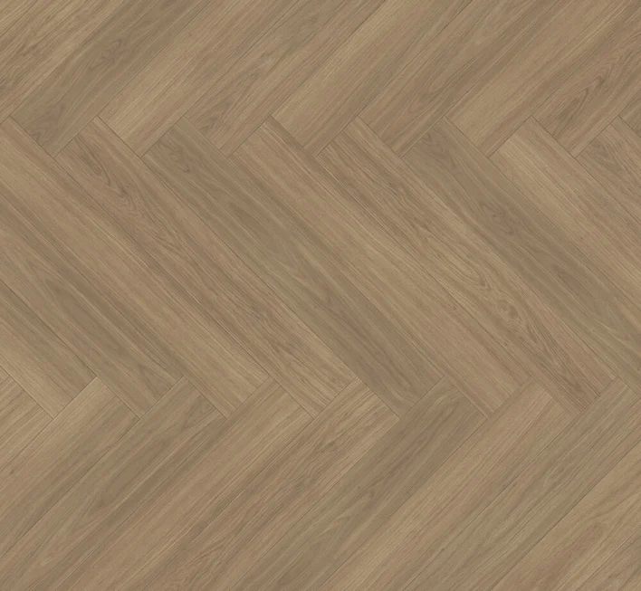 Parador Modular One - Tammi Artemis karamellinruskea, Elegantti rakenne, Kalasruoto