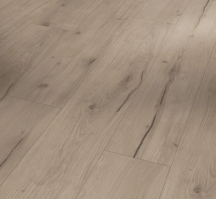 Parador Modular One - Tammi Helios harmaa, rustiikkinen rakenne, lauta