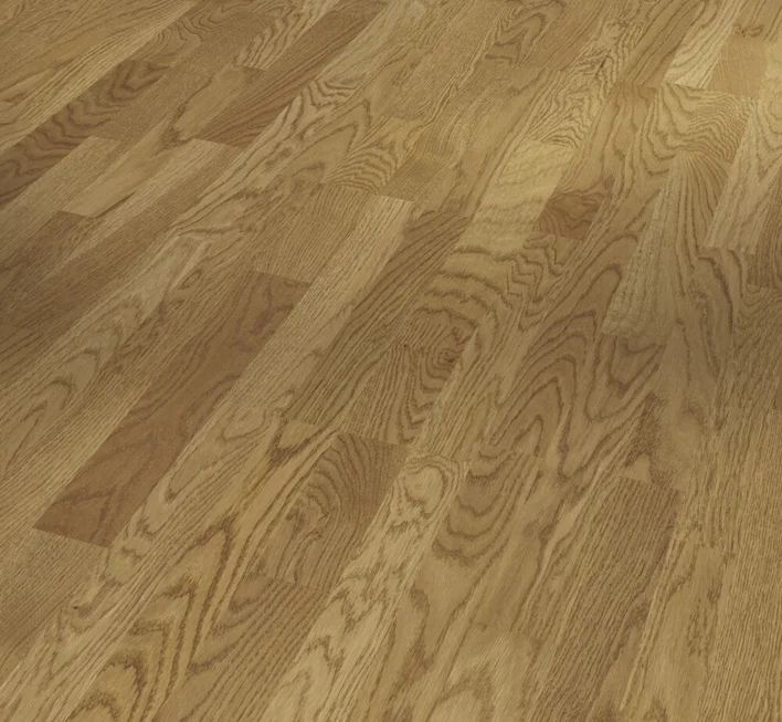 Puulattia Classic 3025 - Tammi Malbec luonnollinen, 3-lankkainen mattalakattu