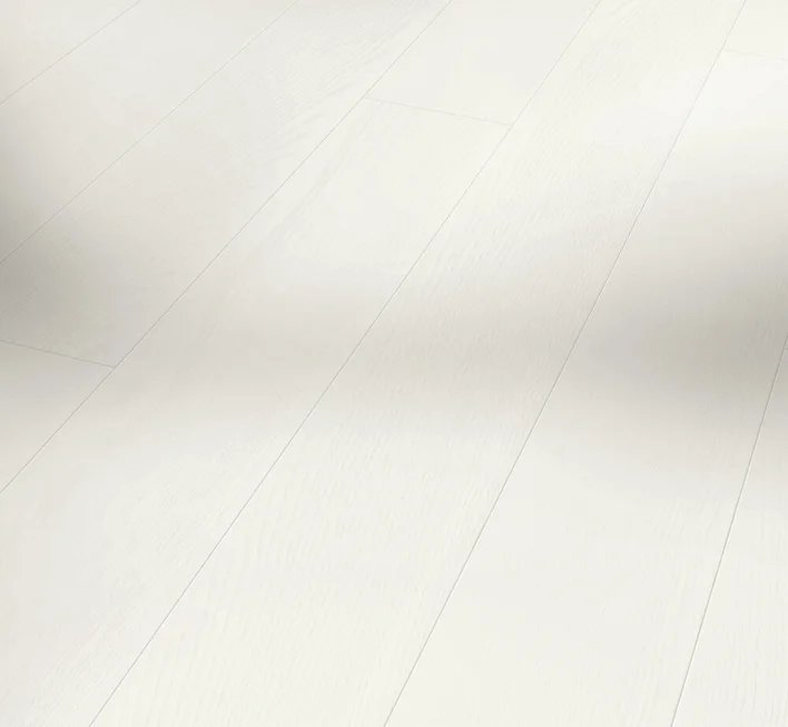 Parkettilauta Classic 3060 - Saarni, lauta, luonnonvalkoinen mattalakk