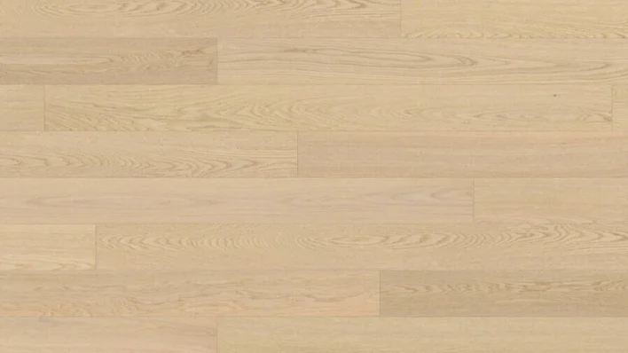 Haro lankkulattia - Tammi vaaleanvalkoinen Exklusiv harjattu nL+