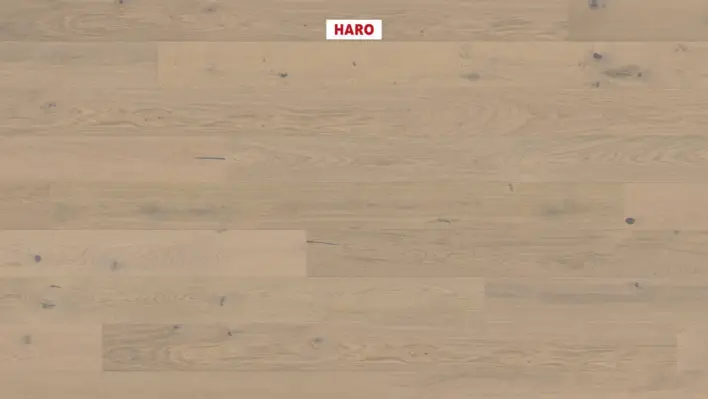 Haro lankkulattia - Tammi sand-harmaa Universal harjattu nL+