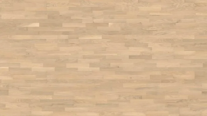 3-lankkuinen tammi vaaleanvalkoinen Farvorit harjattu nD