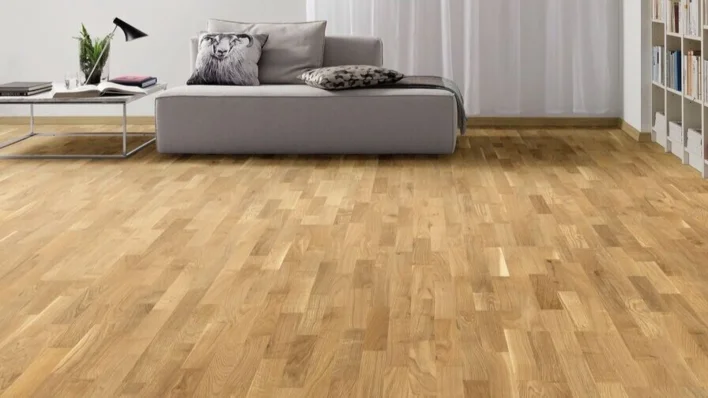 3-lankkuinen tammi Farvorit harjattu nL+