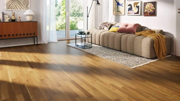 Silliladonta-parketti Allegro - Tammi Objekt harjattu nD