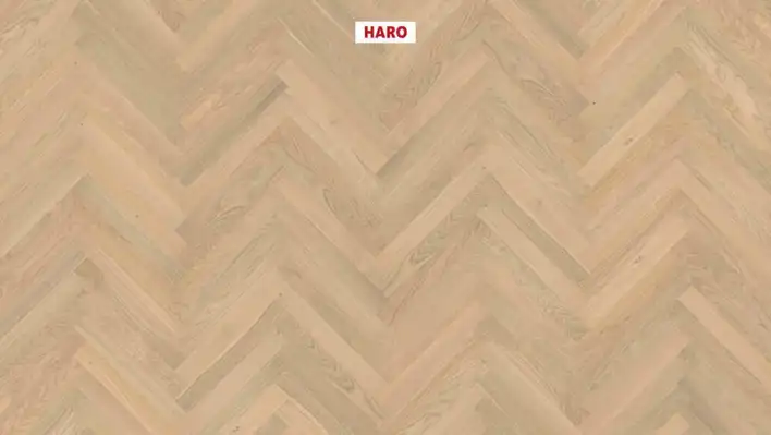 Silliluunparketti Allegro - Tammi vaaleanvalkoinen Objekt nD - Loppuunmyynti