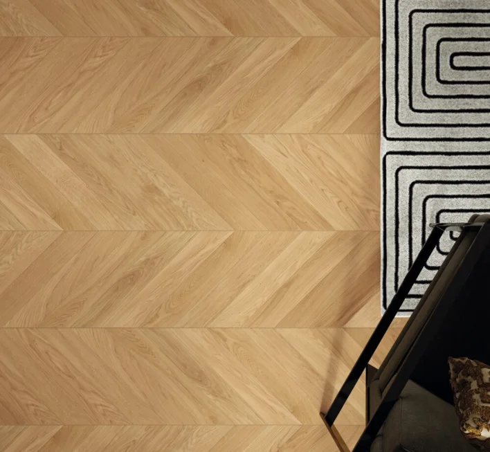 Parador Kalanruoto Trendtime 10 - Chevron 45°, tammi Natur mattalakalla