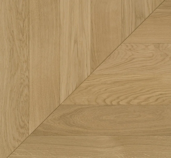 Parador Kalanruoto Trendtime 10 - Chevron 45°, tammi Natur mattalakalla