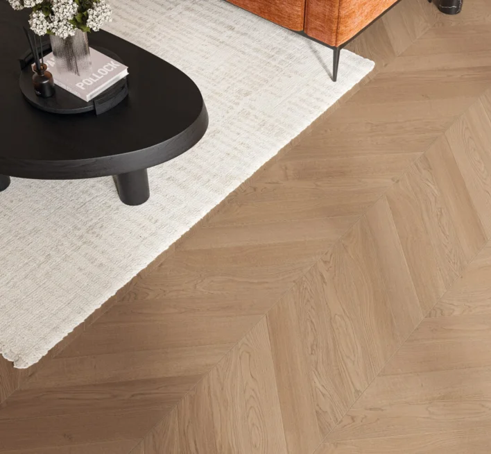 Parador Kalanruoto Trendtime 10 - Chevron 45°, Tammi Tuscan matta lakka