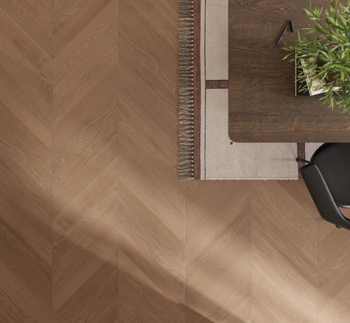 Parador Kalanruoto Trendtime 10 - Chevron 45°, Tammi Tuscan matta lakka