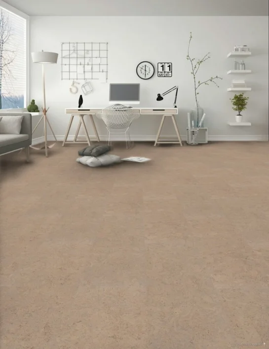 Ziro Kork Plus korkkilattia - Salsa Creme