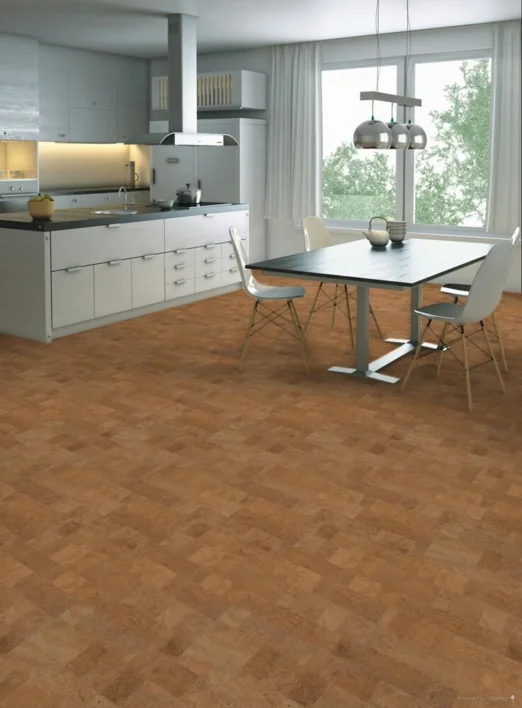 Ziro Kork Plus korkkilattia - Jazz Natur