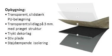 Ter Hürne, Rigid - Friends Oak Clara, leveä lankku