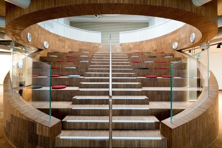 Moso bambus højkantsparket - Side Pressed Caramel 10 mm.