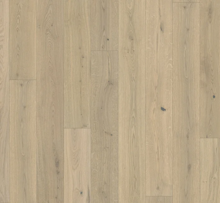 Puulattia Classic 3060 - Tammi Soave valkoinen, Lauta Living Plus mattalakattu