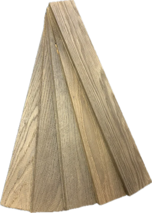 Massiivinen kalanruotoparketti, sydänsavustettu tammi - 22x70x500 mm.