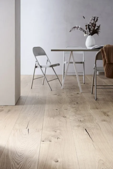 Parkettilattia - Tammi Palazzo Rustik, harjattu invisible mattalakk