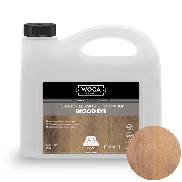 WOCA, Basislud, Hvid - 2,5 litraa