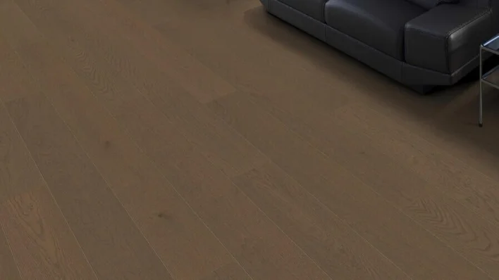 Haro lankkulattia - Tammi Greige Markant harjattu nD