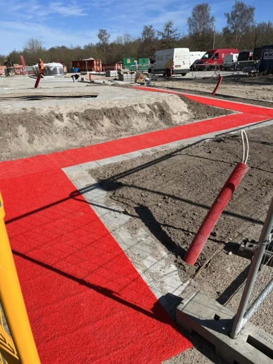 9 mm. Spaghettimatto punainen - Easy cover