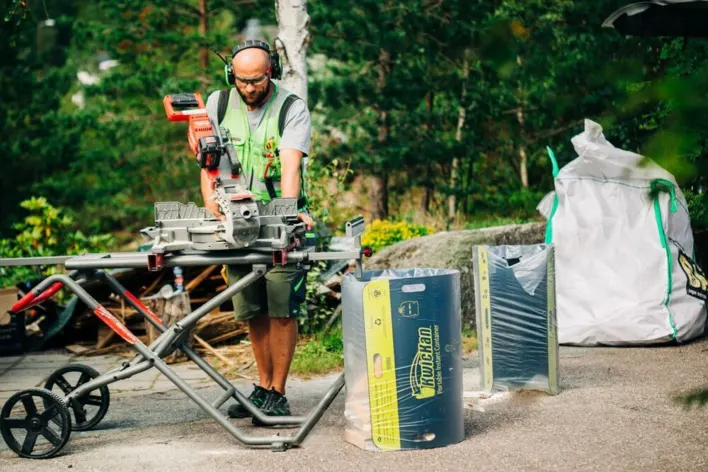 Kwickan jäteastia 120–200 L - Easy cover