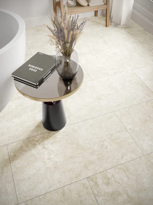 SPC-vinyylilukituslattia - P3021 Sandstone-laatta