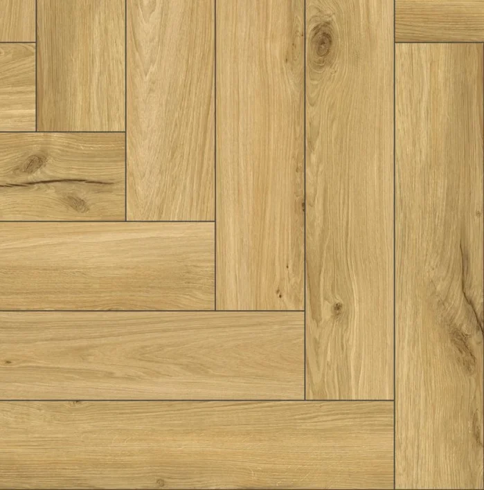 SPC vinyylinen klik-lattia - kalanruoto, Honey Oak P7001