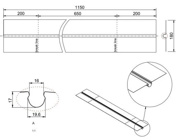 GT Build Ø16 mm. - 0,3 mm. Alu lämmönjakolevy -