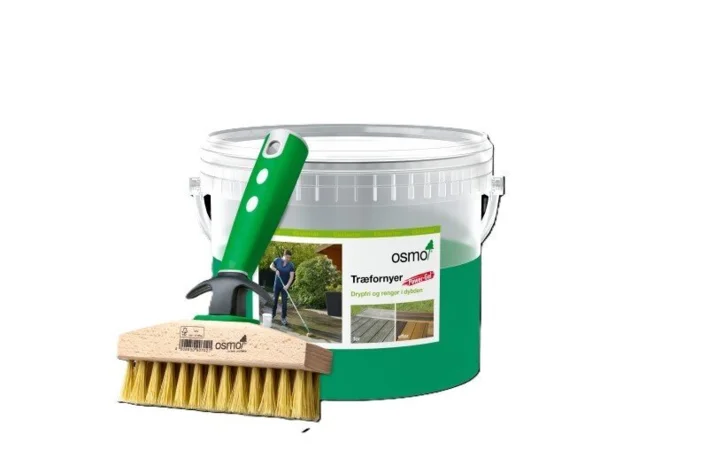 OSMO Puunraikastaja Power-Gel, sis. harja kahvalla 6609 - 2,5 litraa