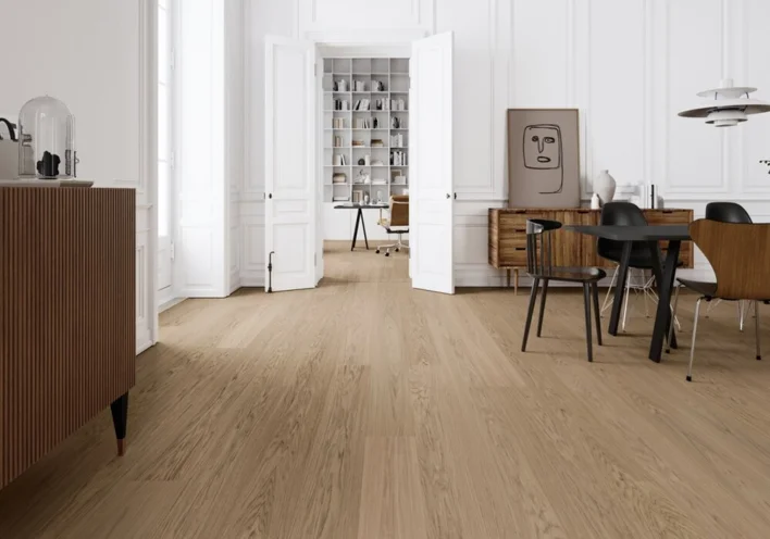 Moland Super Eg Wideplank - Mitchell White Oak