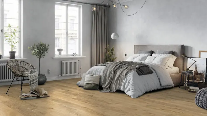 Haro plankegulv - Tammi Invisible Sauvage Oro harjattu nL+