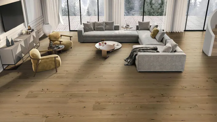 Haro lankkulattia - Eg Sauvage retro höylätty nL+