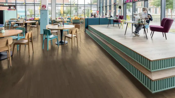 Kalasruotoparketti Allegro - Tammi Invisible Objekt nD