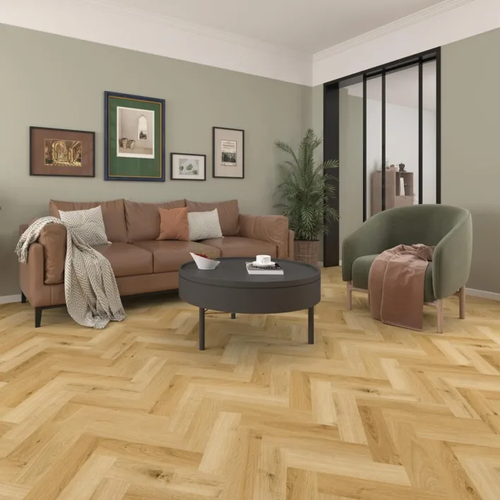 Migadan LVT dryback, Lankku - Vaalea Natur 8185