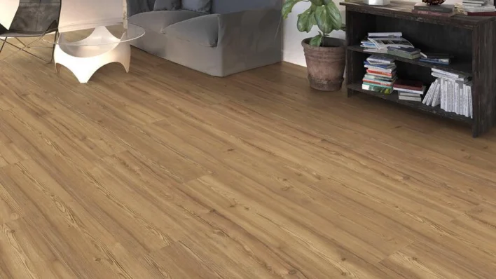 DISANO Plankegulv LifeAqua XL, Bjerglærk cognacbrun