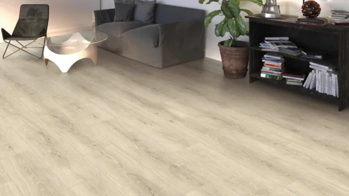 DISANO Plankegulv LifeAqua, Eg Sheffield cremehvid