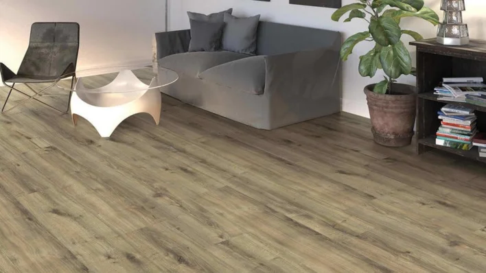 DISANO Plankegulv LifeAqua, Eg Peak greige