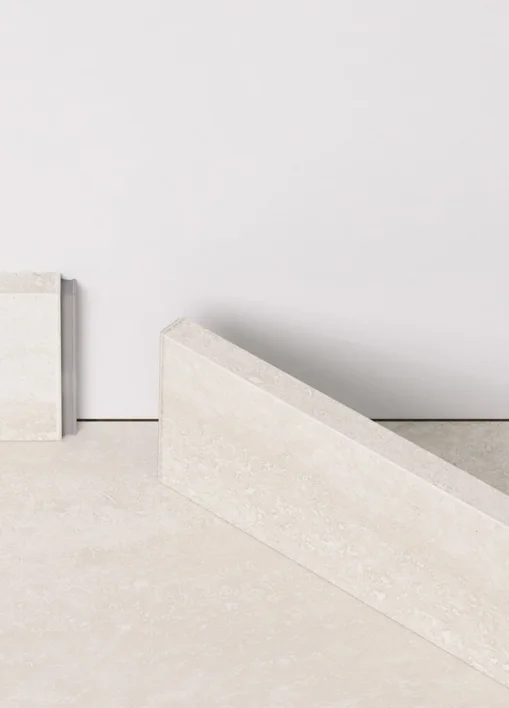 Isefjord pad pro fodliste Medium, Ivory Travertine