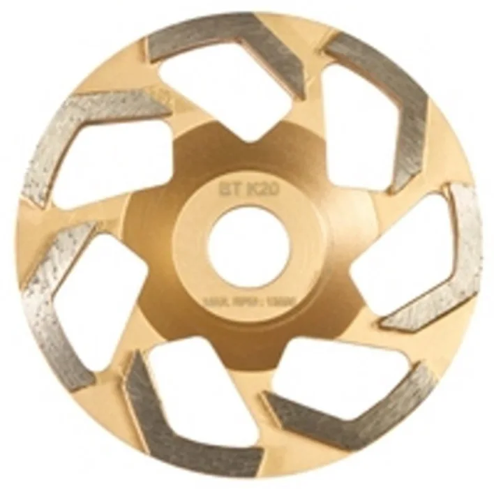 Wolff-hiomalaikka 125 mm K20 GOLD betoniin