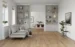 Moland Bastion Vinyl Wideplank, Beige tammi, 220x1828 mm.
