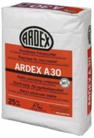 Ardex A30, lattia- ja seinätasoitemassa 12,5 kg.